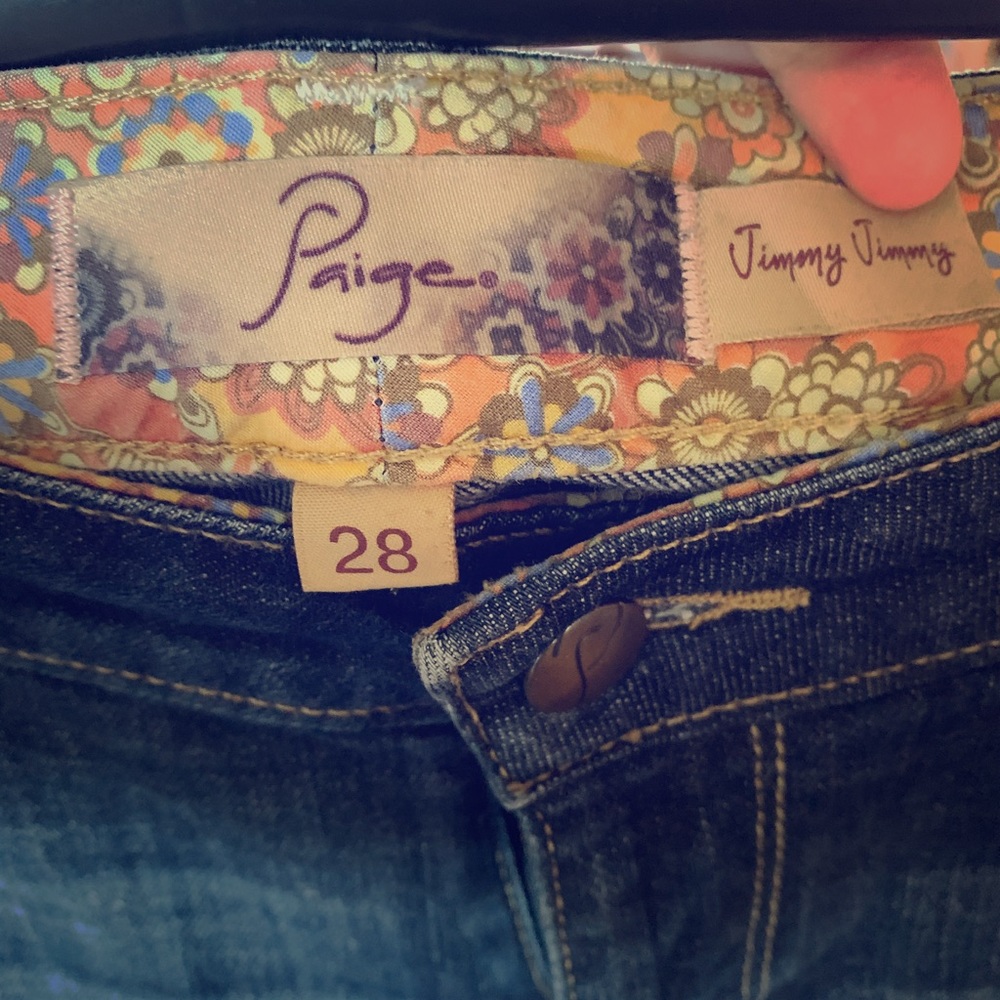 Paige Jeans, Style Name: Jimmy Jimmy, Size 28